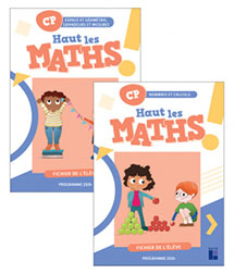 Haut les maths ! CP
Fichier de l&#39;&eacute;l&egrave;ve
en 2 volumes
&Eacute;dition 2025